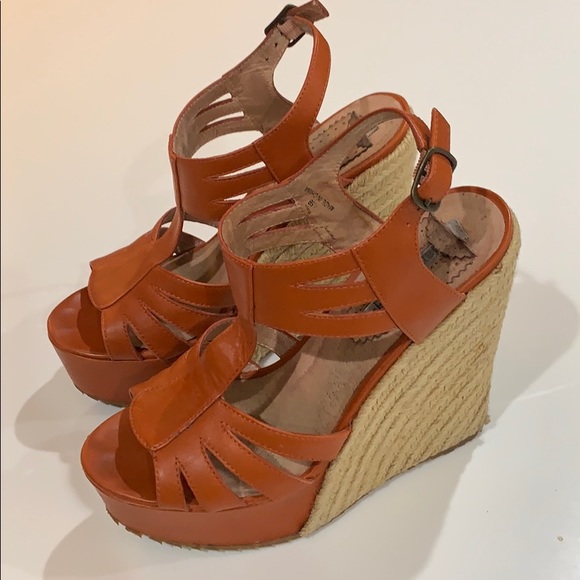 Y2K Charles David Bali Wedges - Picture 6 of 10